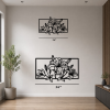 Floral Bloom Metal Wall Art