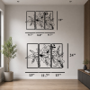 3-Piece Floral Wall Art