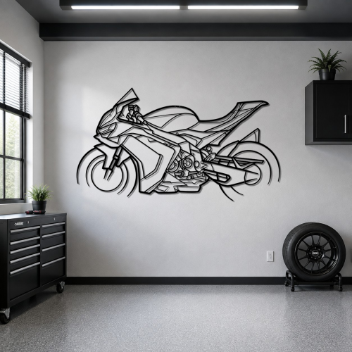 Aprilia RSV4 Metal Wall Art