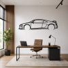 Audi R8 V10 Metal Wall Art