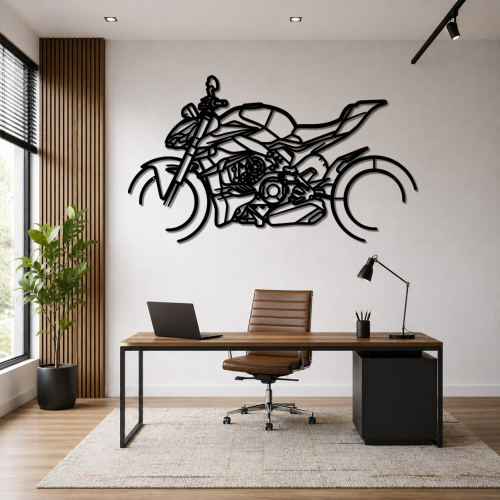 Ducati Streetfighter V4 S Metal Wall Art
