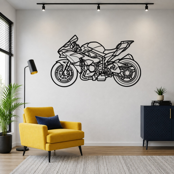 Kawasaki Ninja H2R Metal Wall Art