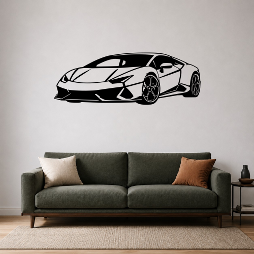 Lamborghini Huracán Metal Wall Art