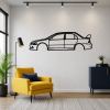 Mitsubishi Lancer Evolution IX Metal Wall Art