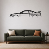 Nissan Skyline GT-R R34 Metal Wall Art