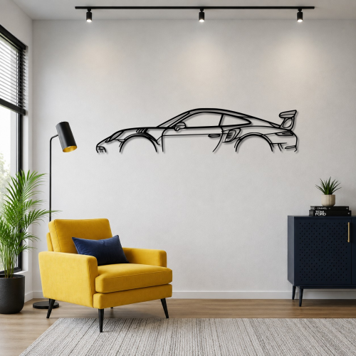 Porsche 911 GT3 RS Metal Wall Art