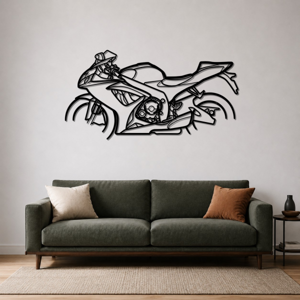 Suzuki GSX-R600 Metal Wall Art