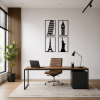 World Landmarks 4-Piece Metal Wall Art Set