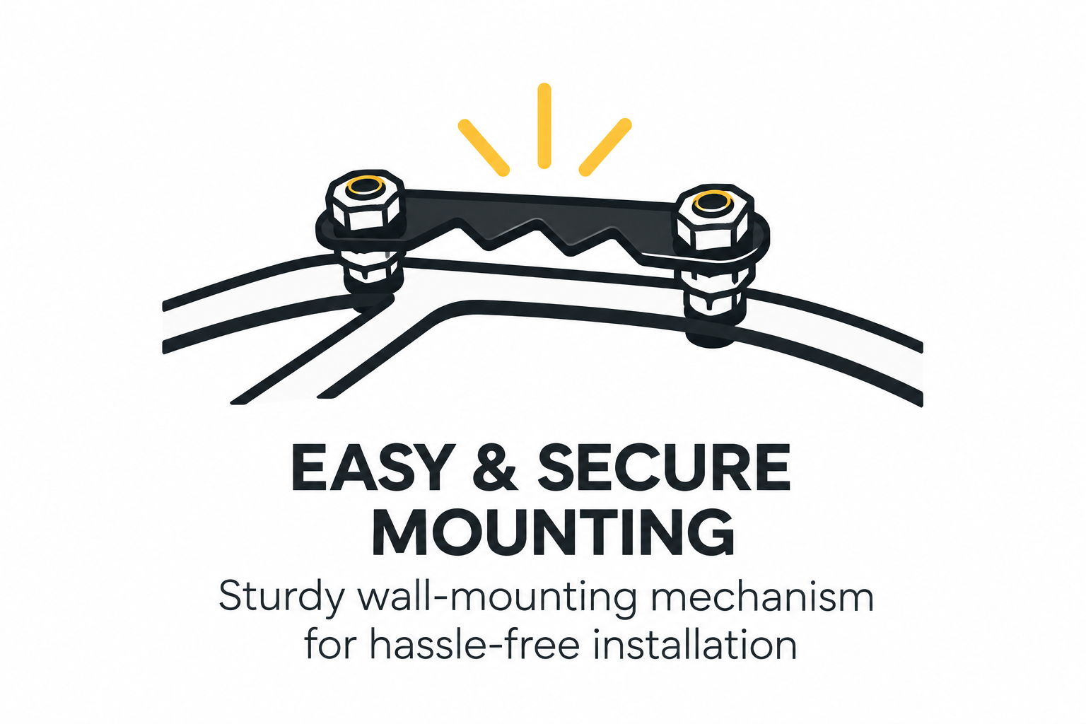 Easy and Secure Mounting