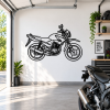 Yamaha YBR 125G Motorcycle Metal Wall Art